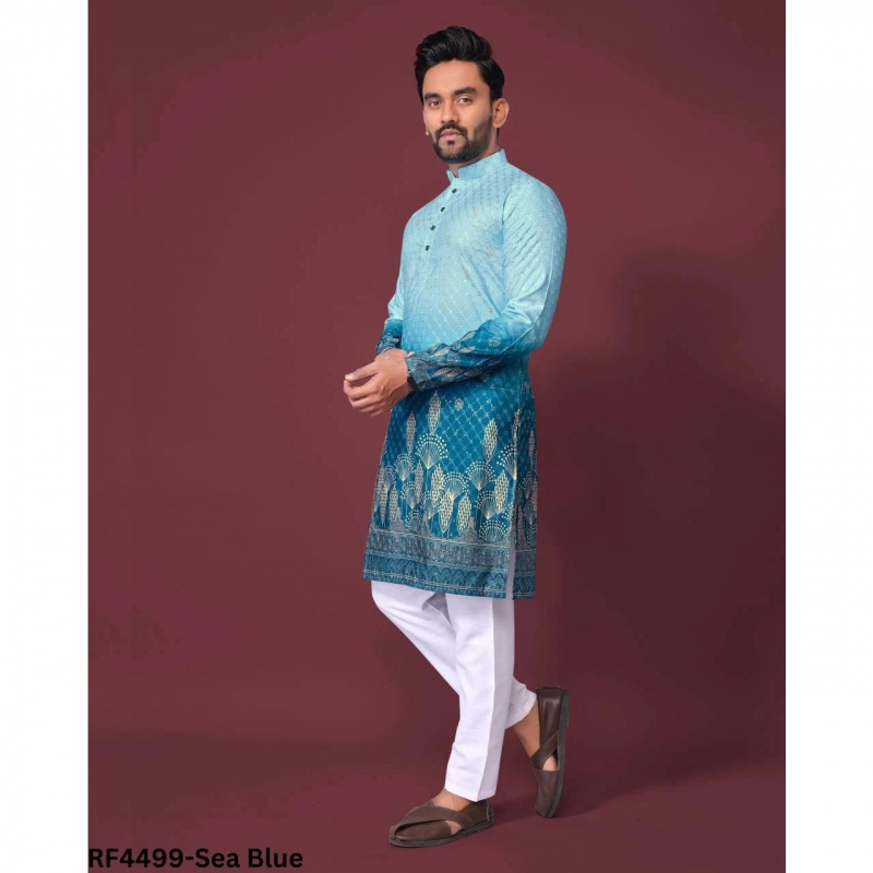Ethnic Fashion India - Standı Yaka Müslüman Gömlek Erkek Giysileri