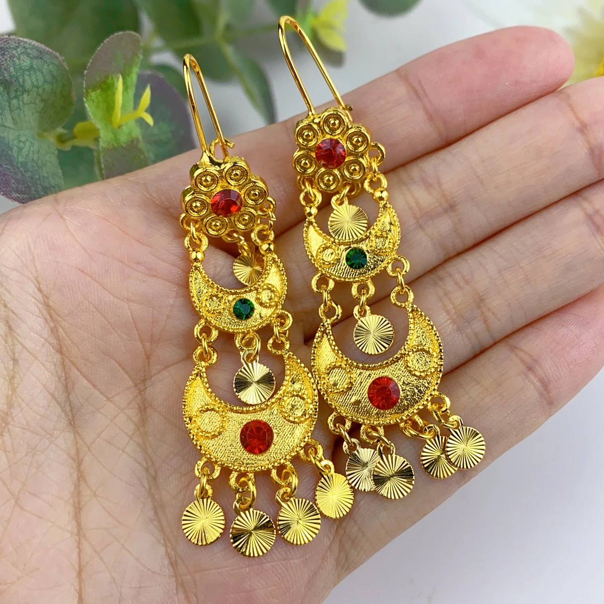 Hint Damla Dangle Küpe Takı Kı - Ethnic Fashion India incelemesi ve fiyatı