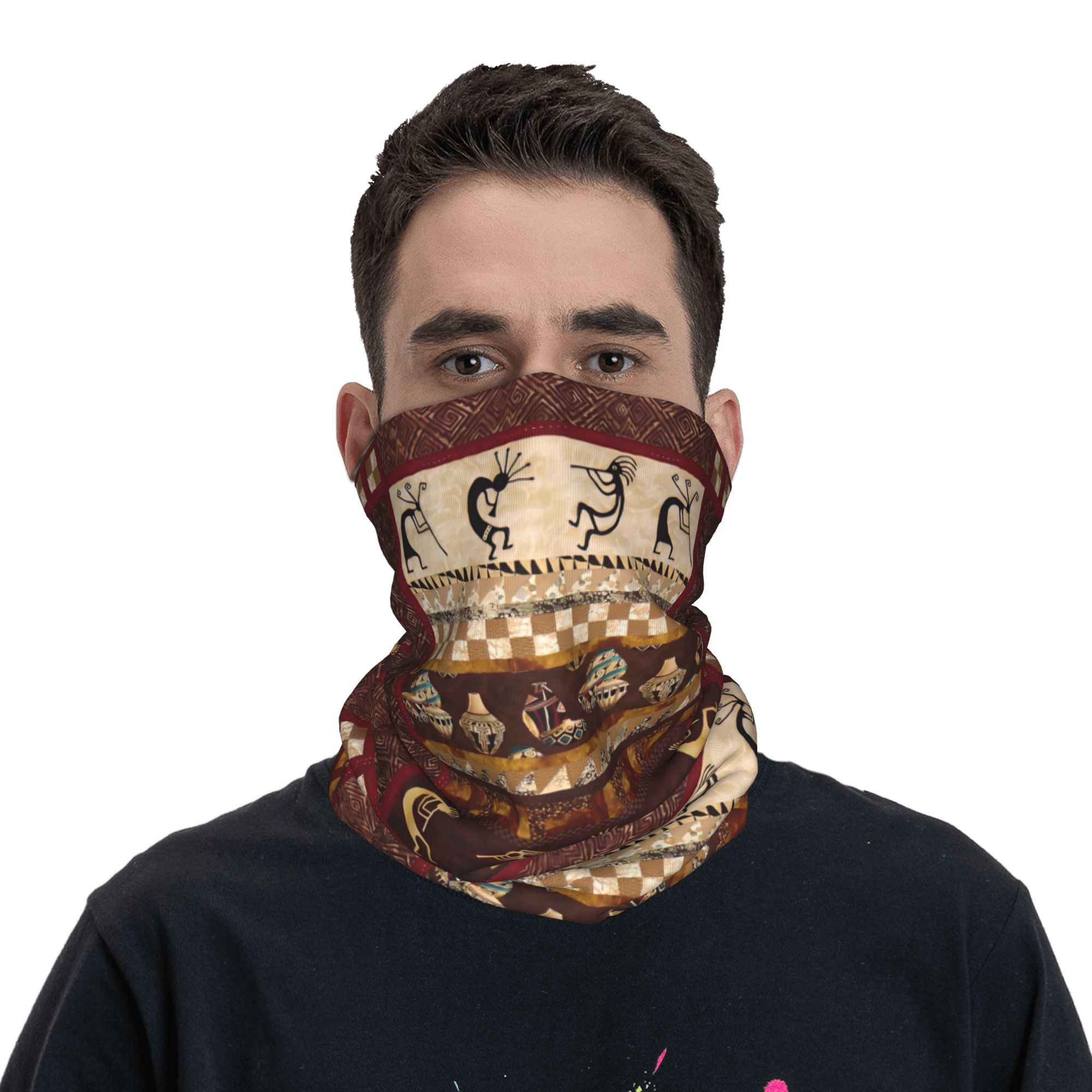 Custom Kokopelli Winter Headba - Ethnic Fashion Design incelemesi ve fiyatı