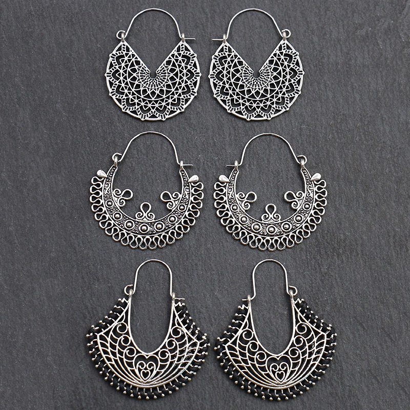 Antik Gümüş Kaplama Içi Boş Al - Ethnic Fashion India incelemesi ve fiyatı