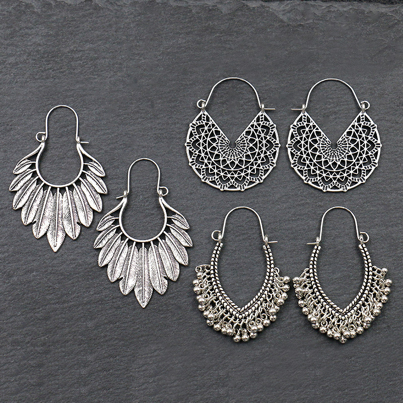 Antik Gümüş Kaplama Içi Boş Al - Ethnic Fashion India incelemesi ve fiyatı
