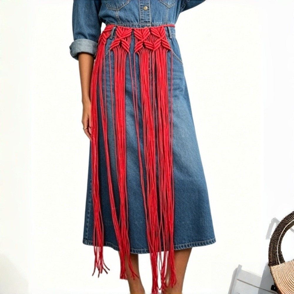 Moda Bohemian Fileli Saçaklı K - Ethnic Fashion Design incelemesi ve fiyatı