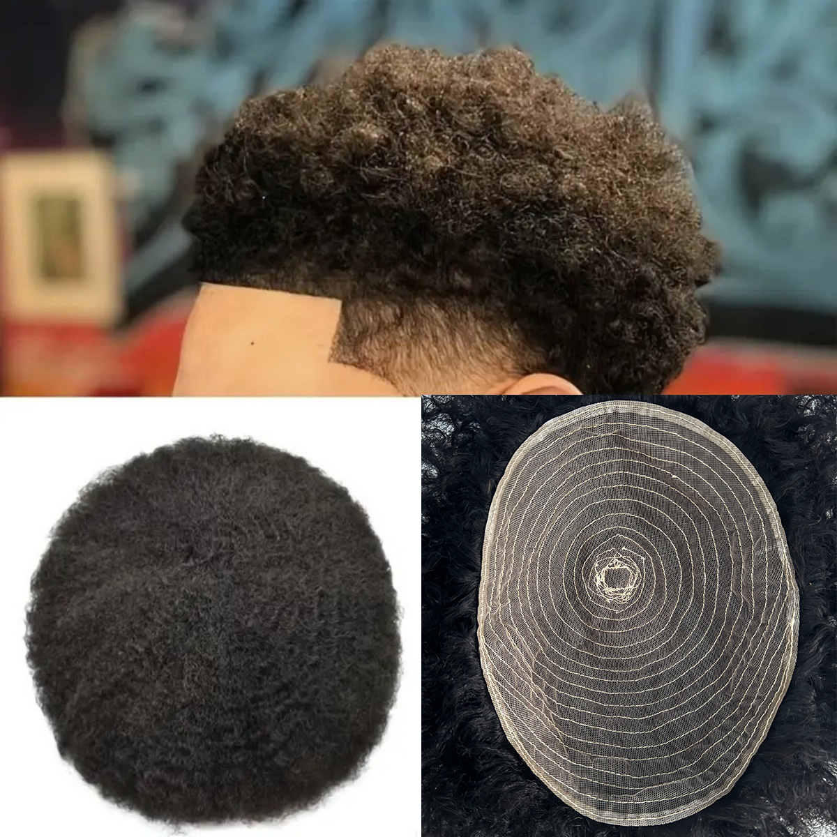Erkekler için Afro Stili Saç P - Ethnic Fashion India incelemesi ve fiyatı