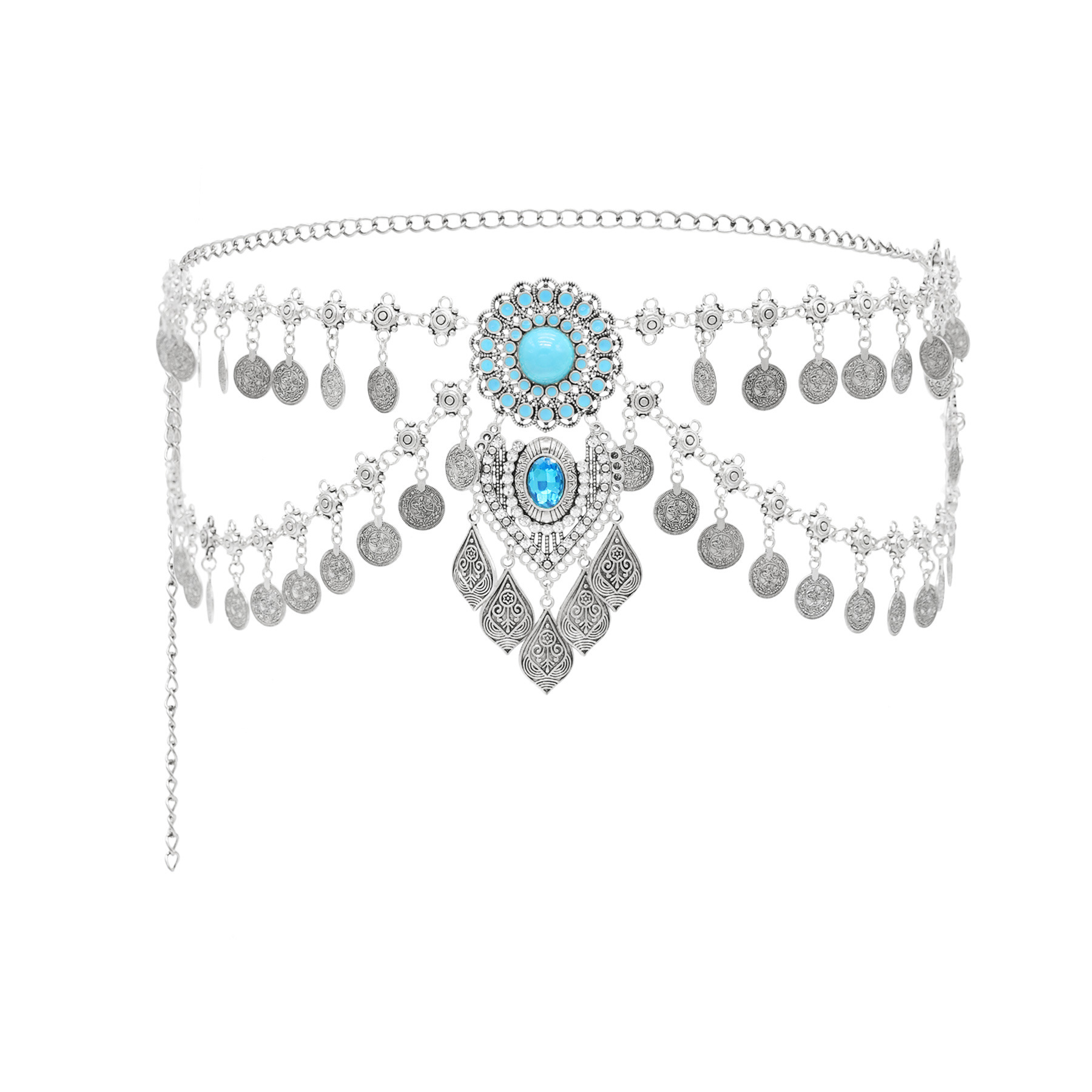 Yeni Bohemian sikke püsküller  - Ethnic Fashion Co In incelemesi ve fiyatı